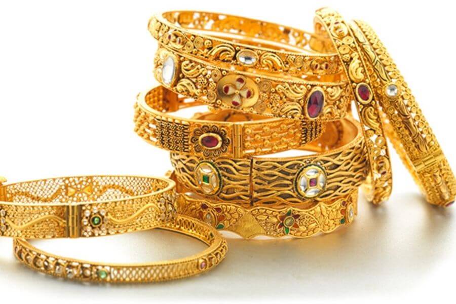 Asian style 22k gold