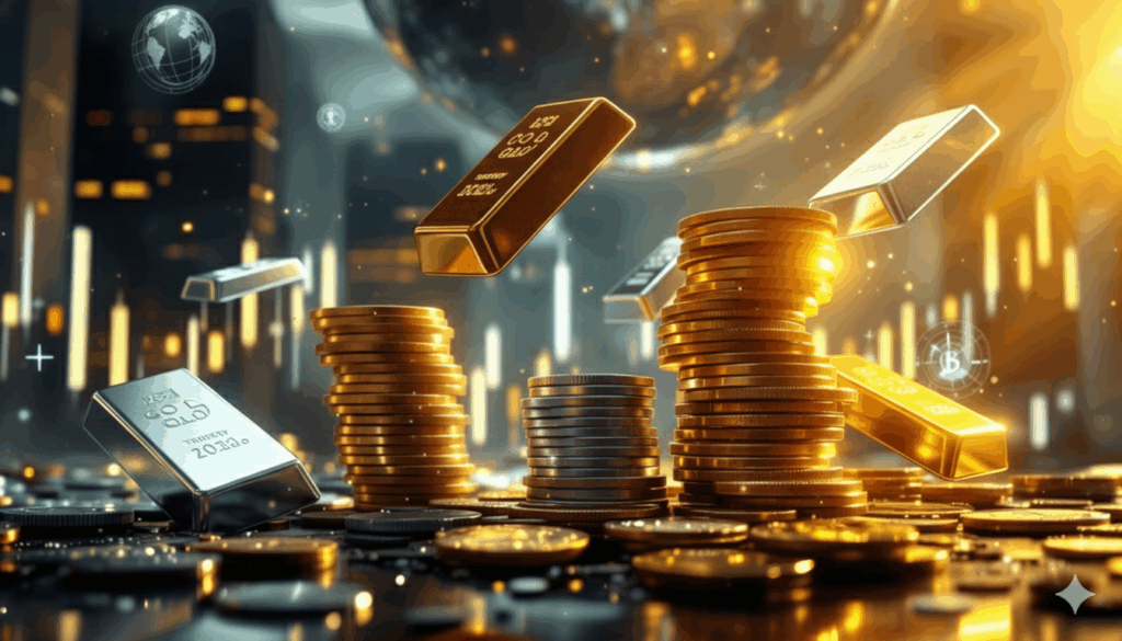 Gold surges 50% and Silver spikes 65% YTD on uncertainty fears