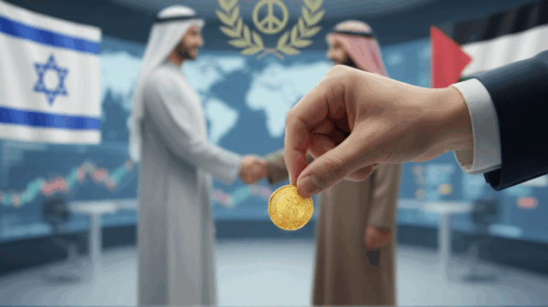 Gold eases on Israel-Hamas peace plan